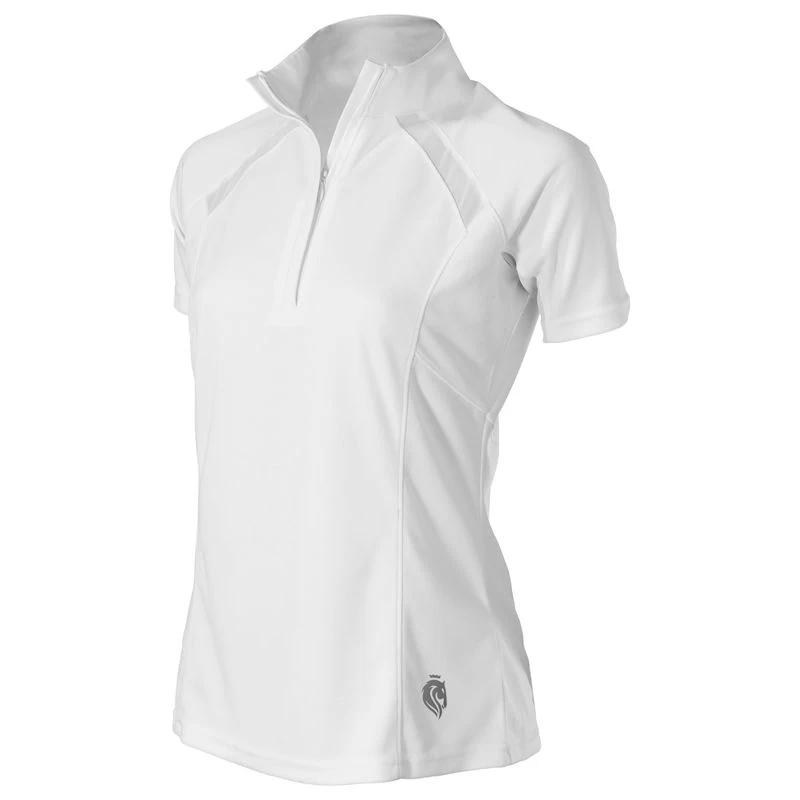 Equinavia Women's Ingrid Short Sleeved Show Shirt - White - Image 2