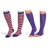 Shires Kids' Bamboo Socks 2 Pack - Purple
