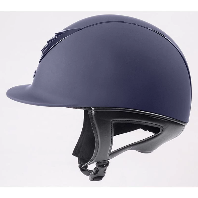 IRH IR4G Helmet - Navy Amara Suede/Matte Navy Vent - Image 5