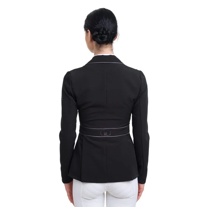 Cavalliera Women's Prima Show Jacket - Black/Grey - Image 2