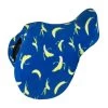 Shires Printed Fleece Saddle Cover - Banana