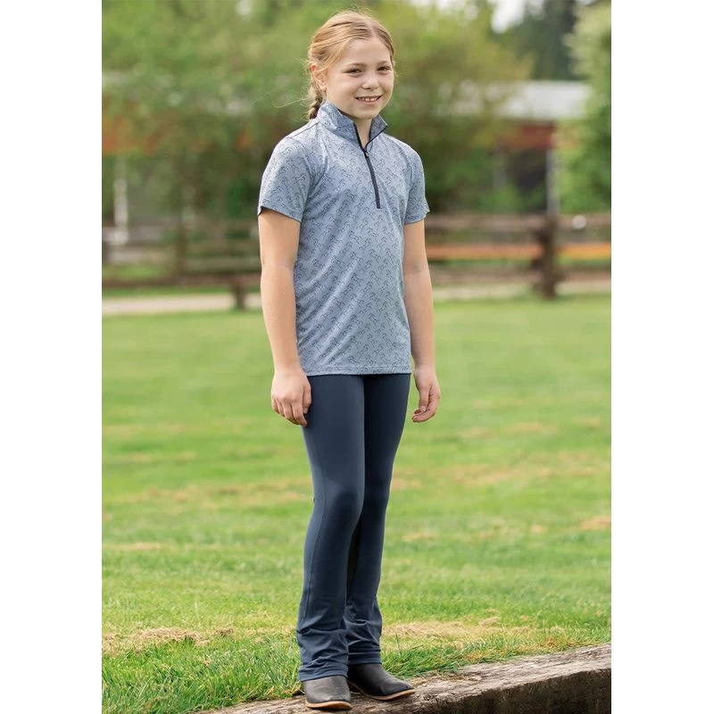 Kerrits Kids' Ice Fil Bootcut Tights - Admiral - Image 2