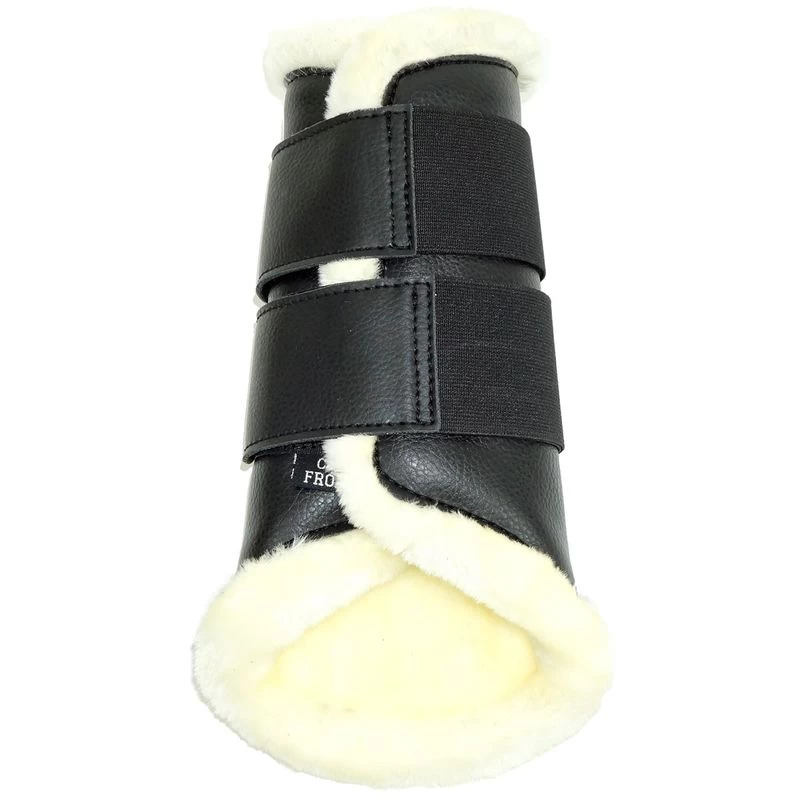 Nunn Finer Capriole Front Brushing Boots - Black - Image 2
