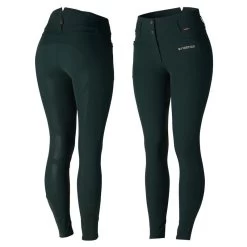 B Vertigo Women's Tiffany Full Seat Breeches - Scarab Green