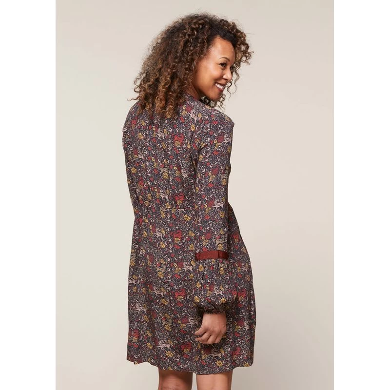 EQL Women's Ecovero Boheme Tunic Dress - Cinnabar Enchanted Garden - Image 4