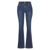 EQL Women's In Motion Bootcut Jean W/Raw Hem - Midnight Wash