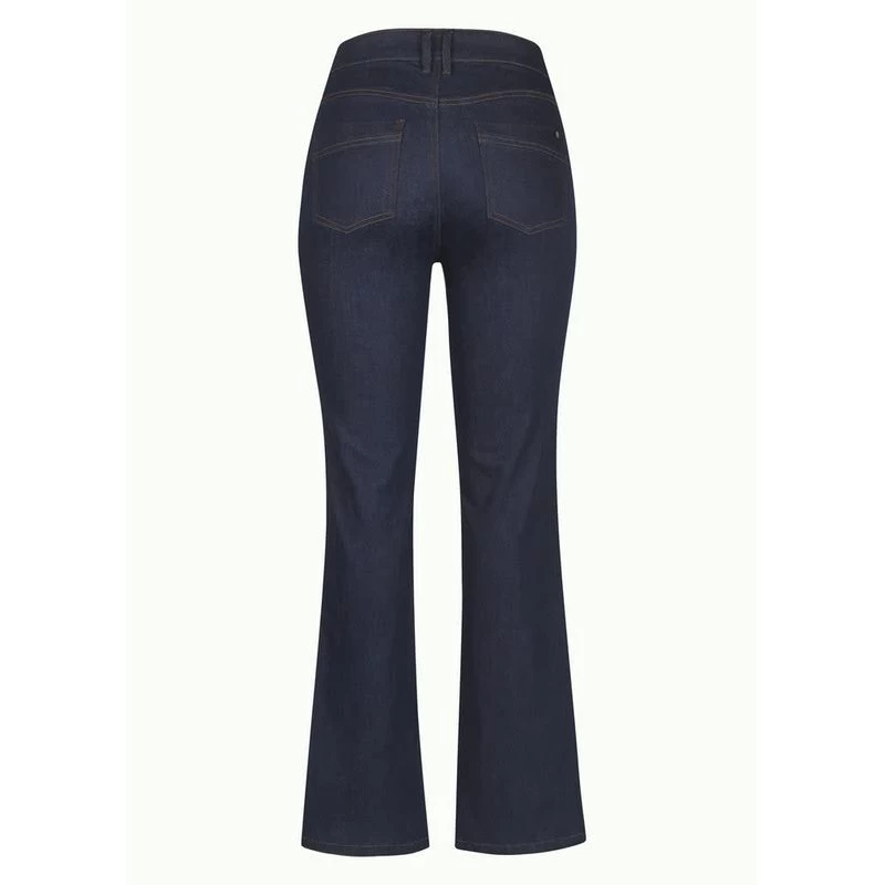 EQL Women's In Motion Bootcut Jean - Dark Rinse - Image 2