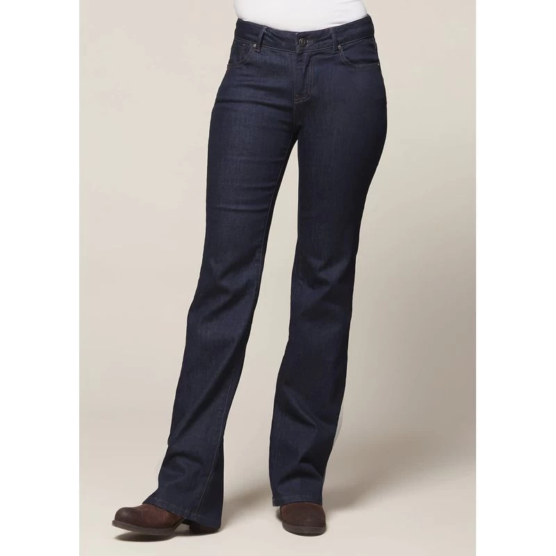 EQL Women's In Motion Bootcut Jean - Dark Rinse - Image 3