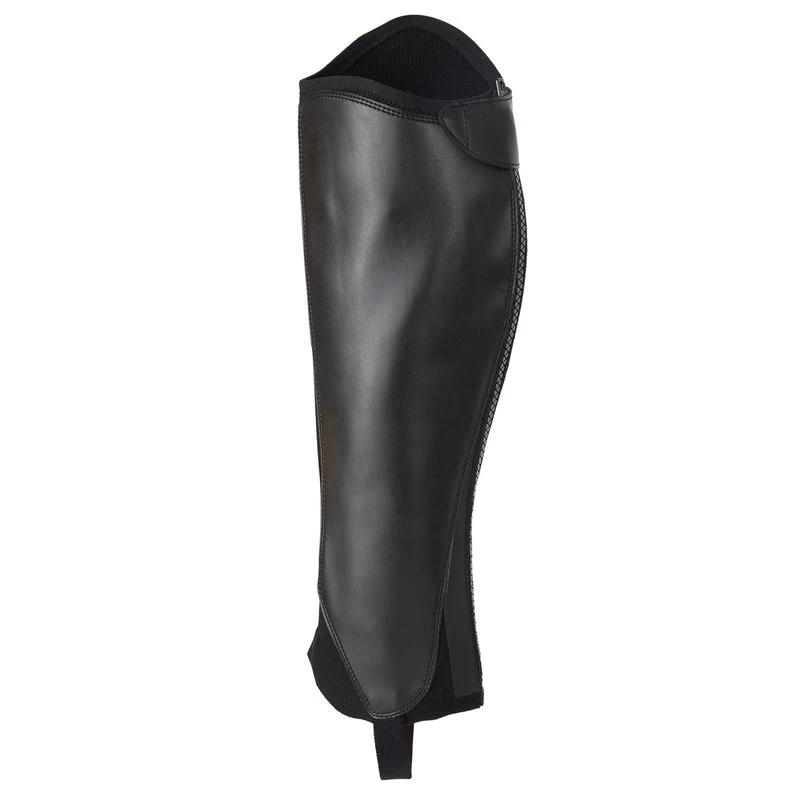 Horze Calgary Mesh Half Chaps - Black - Image 3