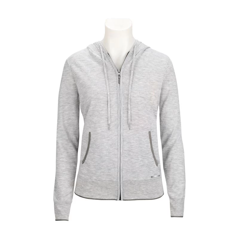 RJ Classics Women's Taylor Full Zip Hoodie - Light Grey Heather