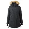 Horze Women's Brooke Long Parka Jacket - Black
