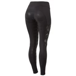 Horze Women's Luminox Tights W/Reflective Print - Black
