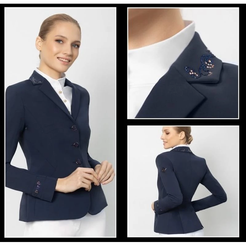 Fair Play Women's Taylor Rose Gold Show Jacket - Navy - Image 4