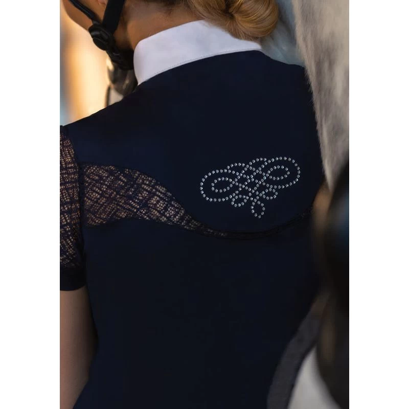 Fair Play Women's Cecile Short Sleeve Competition Shirt - Black - Image 3