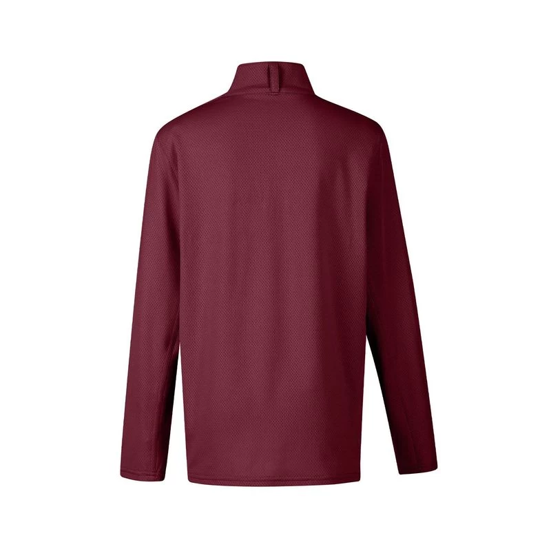 Kerrits Kids' Ice Fil Lite Long Sleeve Shirt - Burgundy - Image 2