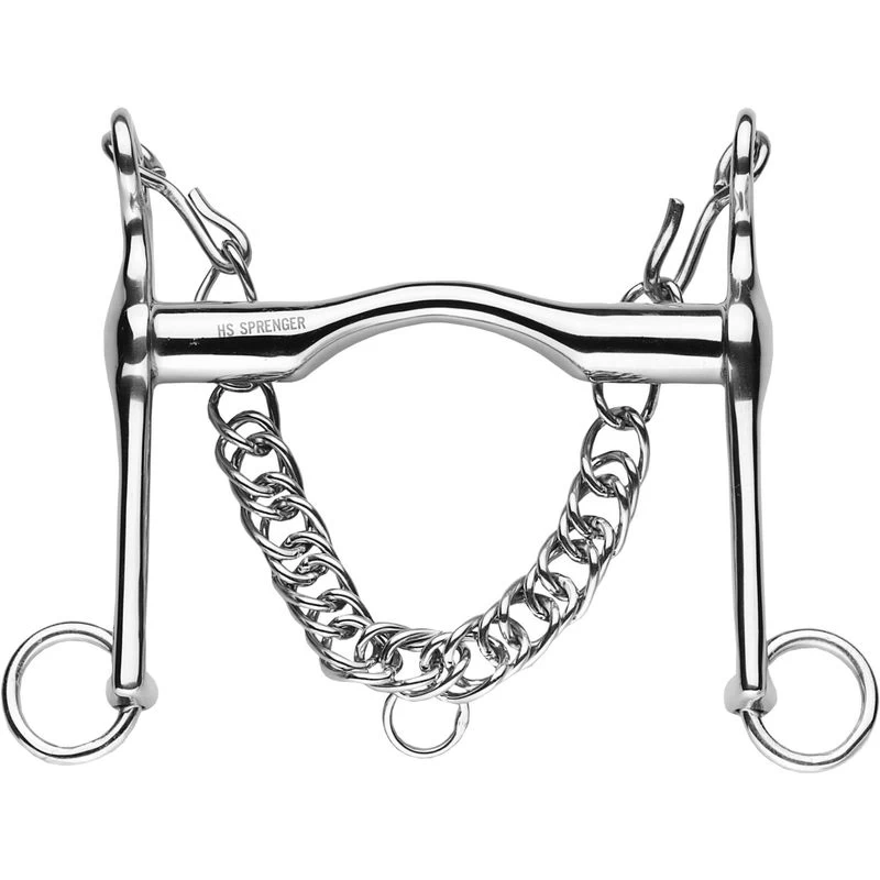 Herm Sprenger FC Long Cheek Weymouth Bit 16mm