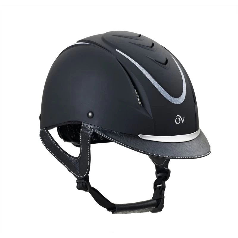 Ovation Z-6 Glitz Helmet - Black/Black/Blue