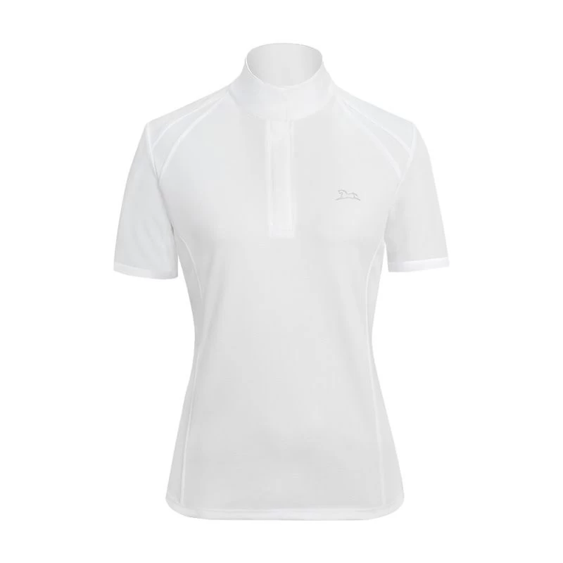 RJ Classics Women's Ava Short Sleeve Show Shirt - White