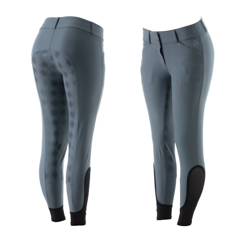 Equinavia Women's Maud Full Seat Breeches - Steel Grey