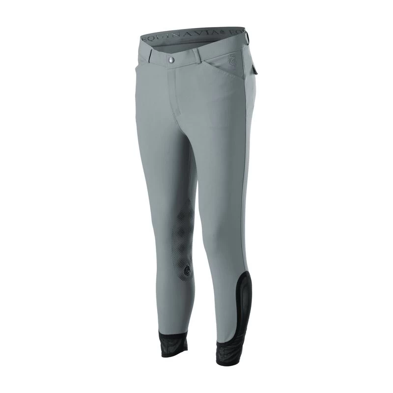 Equinavia Men's Erik Full Seat Breeches - Steel Grey