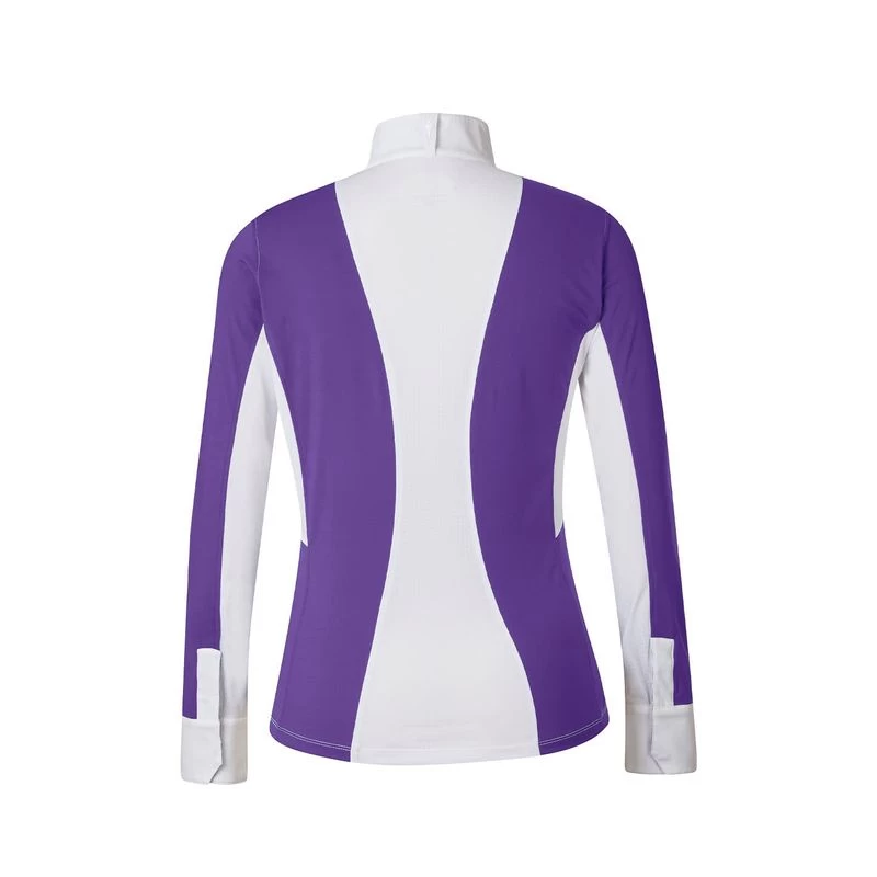 Kerrits Women's Affinity Long Sleeve Show Shirt - Iris/Iron Bouquet - Image 2