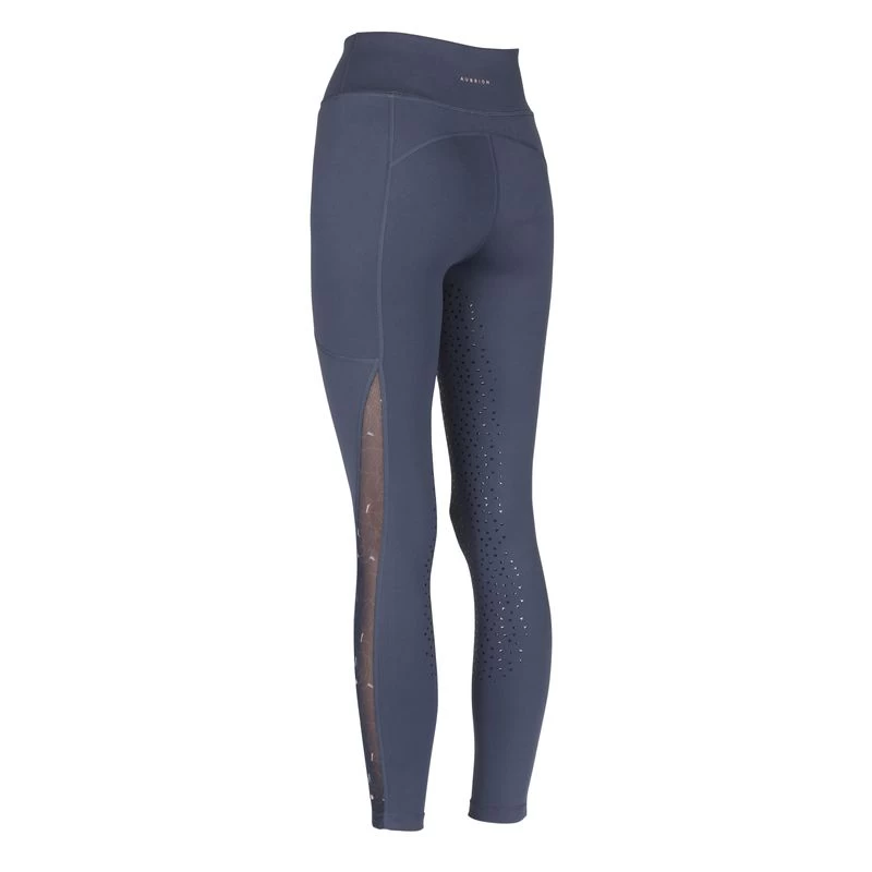 Shires Aubrion Women's Rhythm Tights - Navy - Image 2