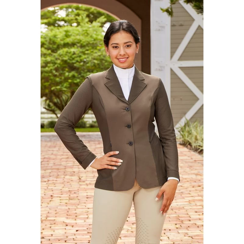 RJ Classics Women's Harmony Mesh Show Coat - Olive Branch - Image 2