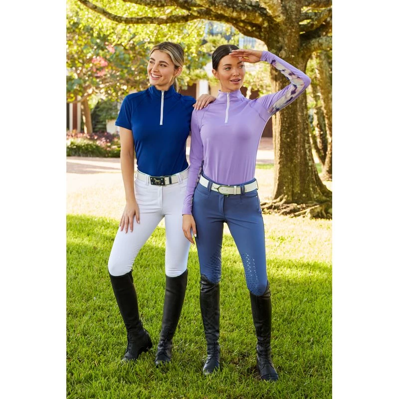RJ Classics Women's Harper Silicone Knee Patch Breeches - Crown Blue - Image 2