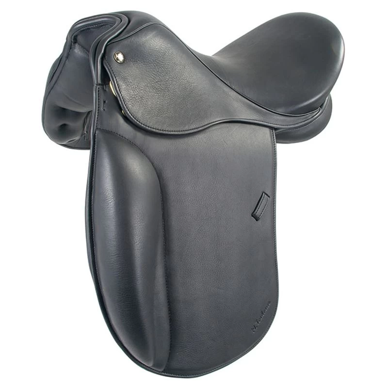 M. Toulouse Verona Monoflap Dressage Saddle - Black - Image 2