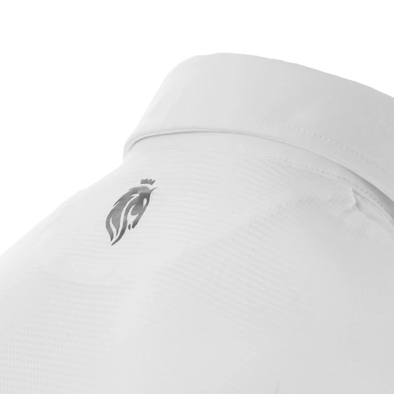 Equinavia Men's Haakon Short Sleeeved Show Shirt - White - Image 3