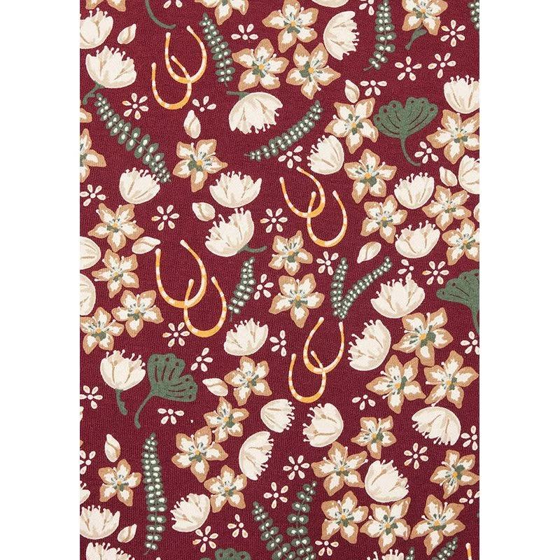 EQL Women's Inspired V-Neck Dress - Sangria Hoofprint Meadow - Image 5