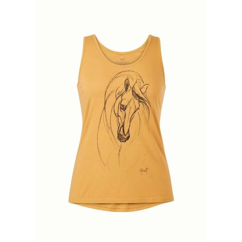 EQL Women's Graceful Horse Tank - Dijon