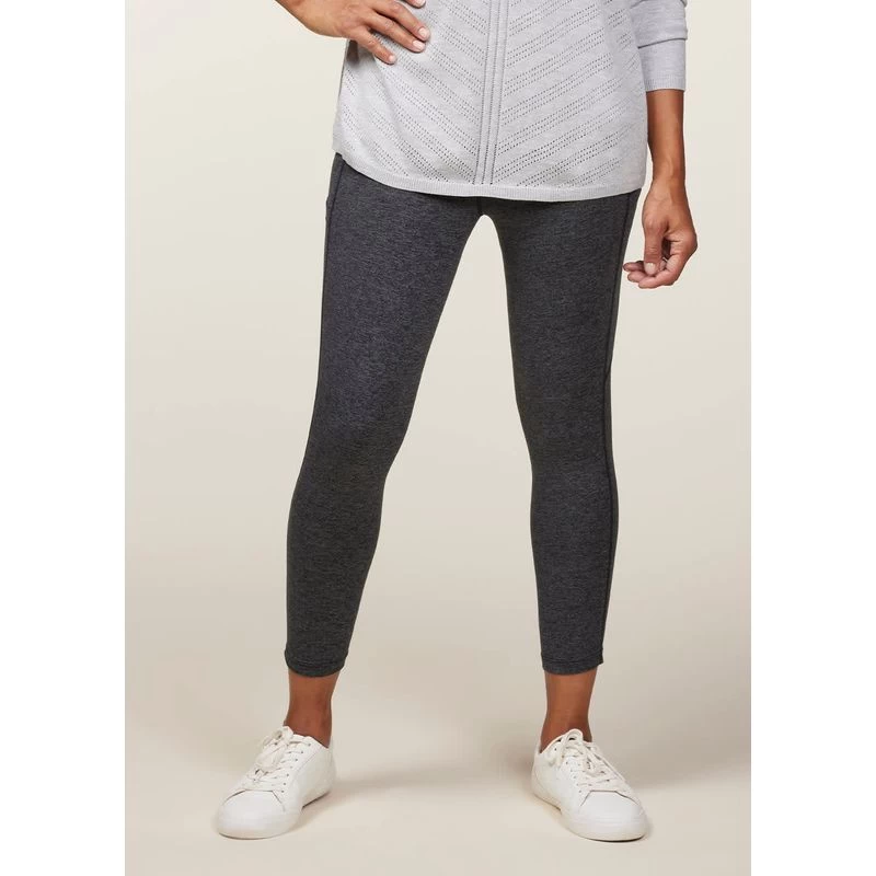 EQL Women's Daybreak 3/4 Leggings - Charcoal Heather - Image 3
