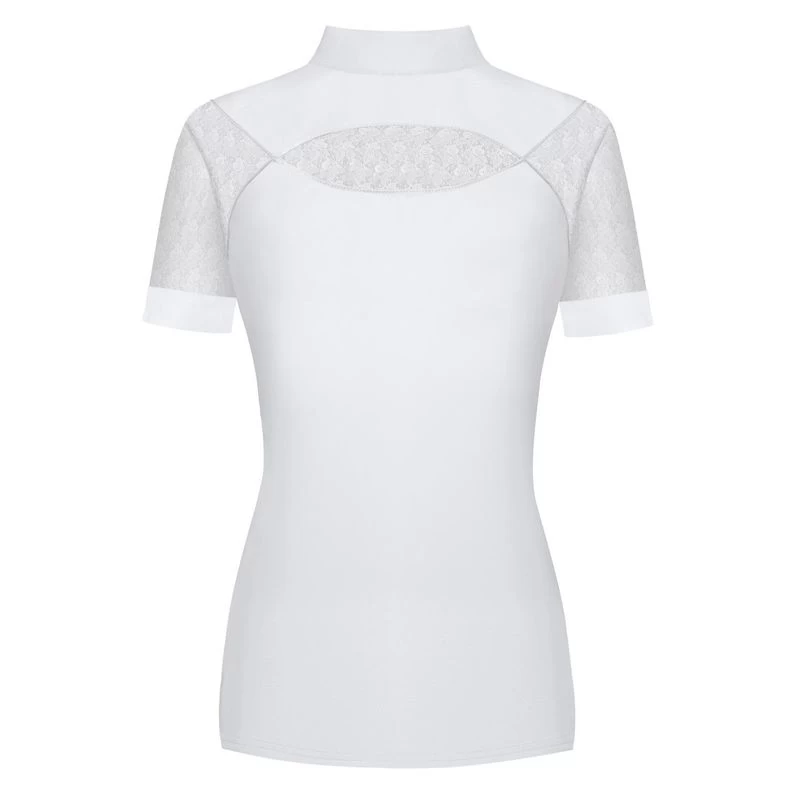 Fair Play Women's Alexis Short Sleeve Competition Shirt - White - Image 2