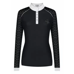 Fair Play Women's Anita Long Sleeve Competition Shirt - Black