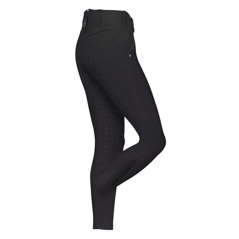 Fair Play Women's Jasmine Fleur Full Seat Breeches - Black - Image 2