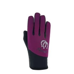 Roeckl Kids' Keysoe Winter Gloves - Purple Magenta