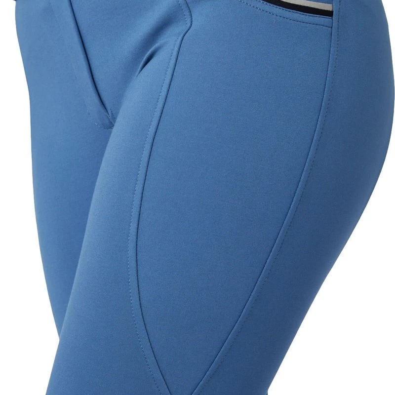 Horze Women's Lucinda High Waist Full Seat Tights - Coronet Blue - Image 2
