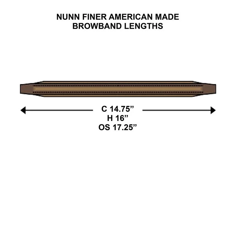 Nunn Finer Nunn Finer Event Bridle - Havana/Brass - Image 3