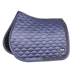 Fair Play Hexagon Arrow All Purpose Saddle Pad - Steel Blue