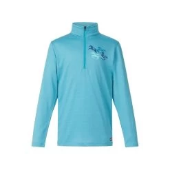 Kerrits Kids' Keystone Ice Fil Long Sleeve Shirt - Peacock
