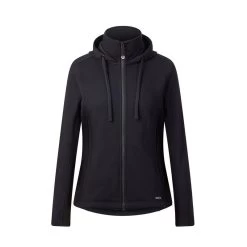 Kerrits Women's Double Take Full Zip Fleece Hoodie - Black