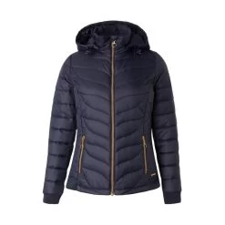 Horze Women's Shannon Light Padded Jacket - Dark Navy