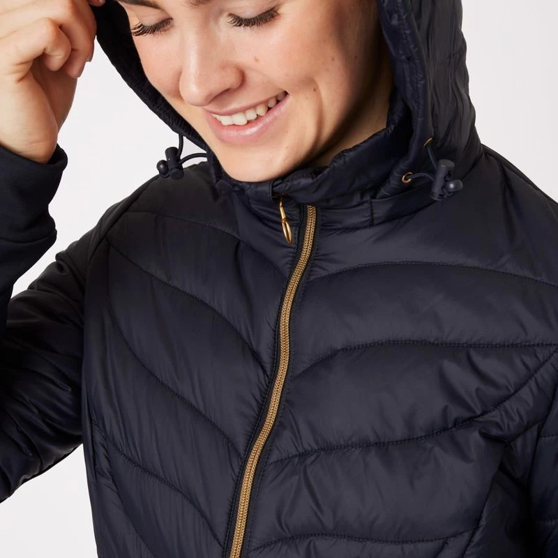 Horze Women's Shannon Light Padded Jacket - Dark Navy - Image 4
