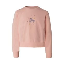 Horze Kids' Emmalyn Crew Neck Sweater - Pink Salt