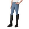 Ovation Women's Signature Bellissima II GripTec Knee Patch Breeches - Indigo