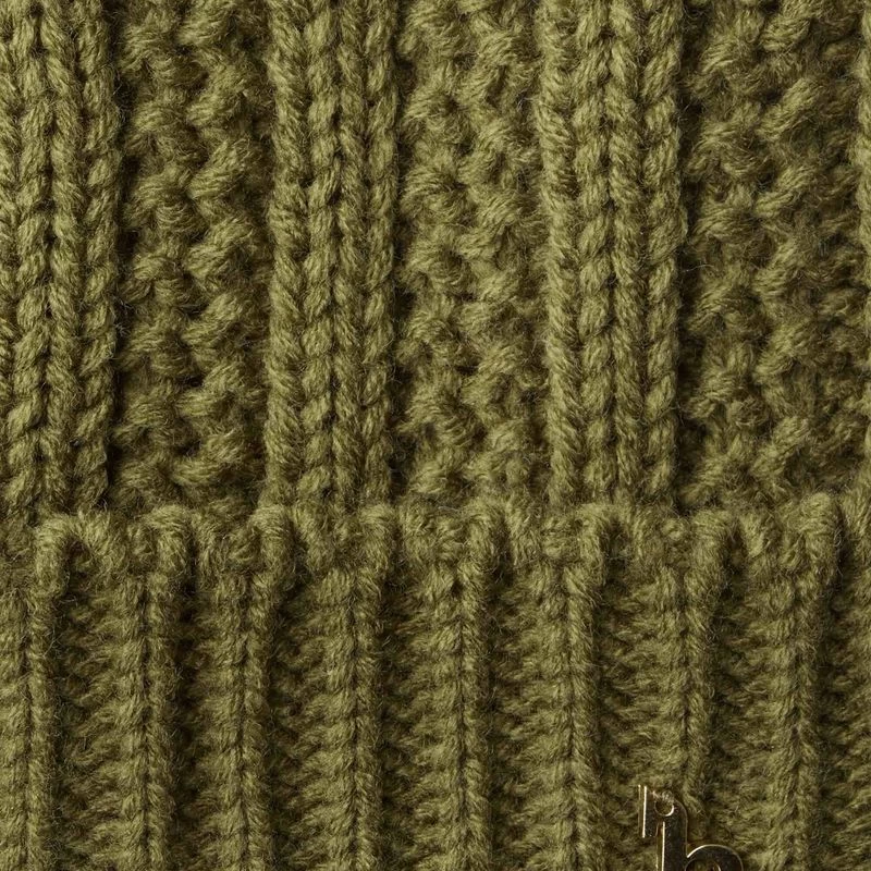 Horze Women's Joleen Knitted Pom Pom Hat - Fir Green - Image 2