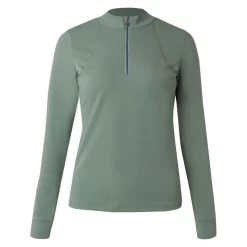 B Vertigo Women's Inez Technical Long Sleeve Shirt - Lily Pad