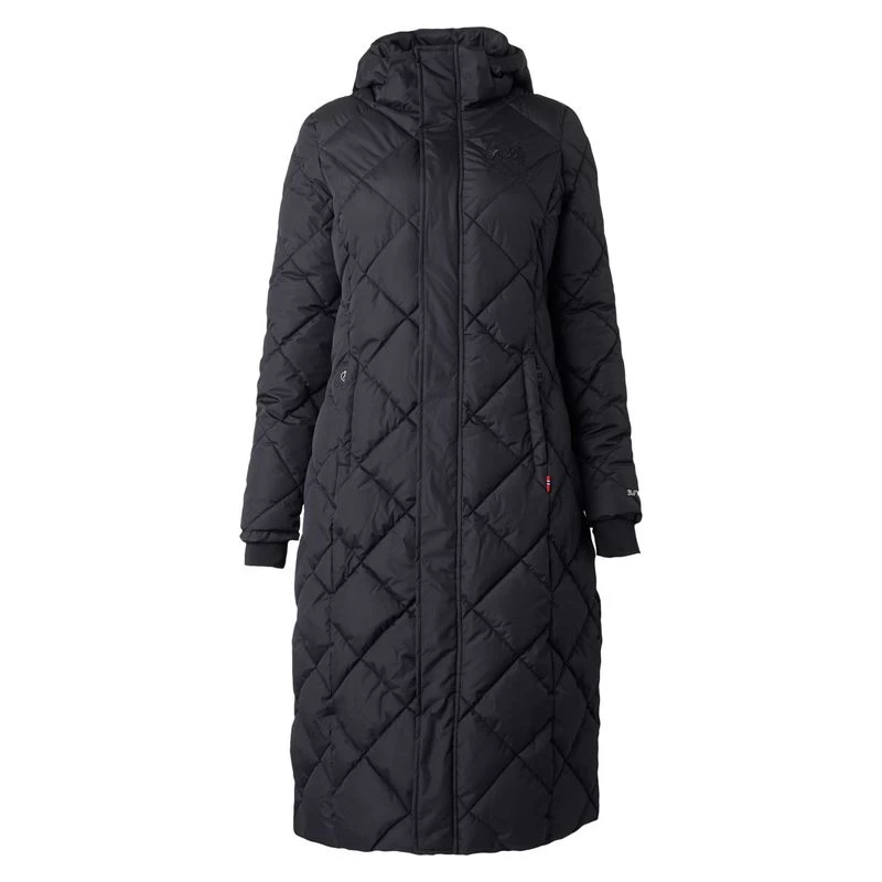 B Vertigo Women's Gem Insulated Long Riding Jacket - Anthracite