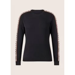 EQL Women's Snaffle Stripe Sweater - Black/Caramel